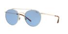 Polo Ralph Lauren 51 Gold Round Sunglasses - Ph3114