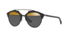 Dior So Real 48 Black Round Sunglasses