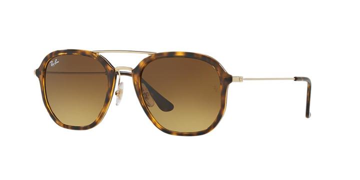 Ray-ban Tortoise Square Sunglasses - Rb4273