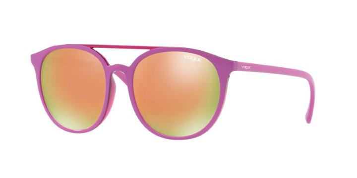 Vogue Vo5195sd 55 Asian Fitting Purple Panthos Sunglasses