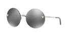 Versace 59 Silver Round Sunglasses - Ve2176