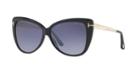 Tom Ford Reveka 59 Black Cat-eye Sunglasses - Ft0512