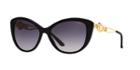 Versace Black Cat-eye Sunglasses - Ve4295