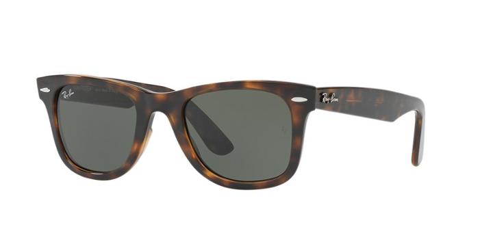 Ray-ban Wayfarer Ease Tortoise Square Sunglasses - Rb4340