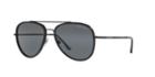 Giorgio Armani Black Matte Aviator Sunglasses - Ar6039