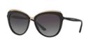 Dolce &amp; Gabbana 57 Black Cat-eye Sunglasses - Dg4304