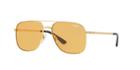 Vogue Vo4083s 55 Gold Wrap Sunglasses