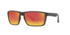 Arnette 61 Prydz Grey Rectangle Sunglasses - An4253