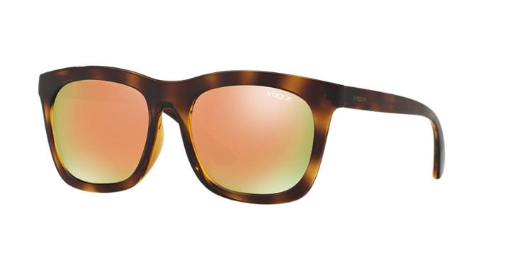 Vogue Vo5067sd 56 Asian Fitting Tortoise Square Sunglasses