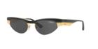 Vogue Vo4105s 51 Black Matte Cat-eye Sunglasses