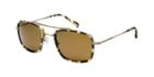 John Varvatos Jv789 Yellow Aviator Sunglasses