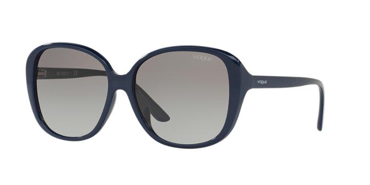 Vogue Vo5114sd 59 Asian Fitting Blue Square Sunglasses
