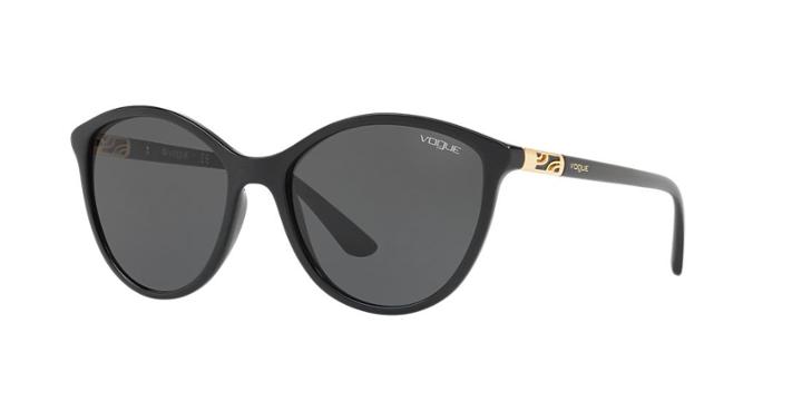 Vogue Eyewear 55 Black Cat-eye Sunglasses - Vo5165s