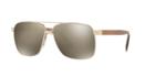 Versace 59 Gold Round Sunglasses - Ve2174