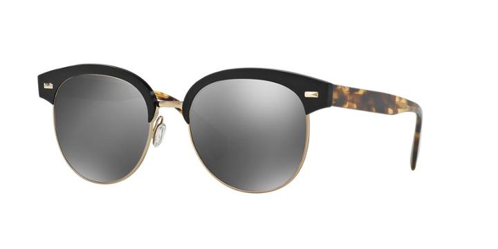 Oliver Peoples Ov1167s 55 Black Matte Round Sunglasses