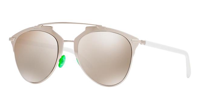 Dior Reflected Silver Aviator Sunglasses
