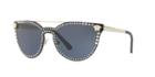 Versace 45 Gold Cat-eye Sunglasses - Ve2177