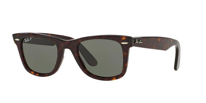 Ray-ban Wayfarer Brown Square Sunglasses - Rb2140