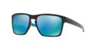 Oakley 57 Sliver Xl Black Rectangle Sunglasses - Oo9341