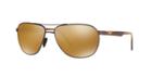 Maui Jim Castles Brown Aviator Sunglasses, Polarized