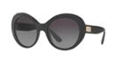 Dolce &amp; Gabbana 57 Black Oval Sunglasses - Dg4295
