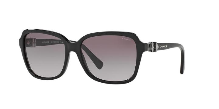 Coach Black Square Sunglasses - Hc8179