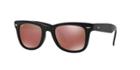Ray-ban Folding Wayfarer Black Matte Sunglasses - Rb4105