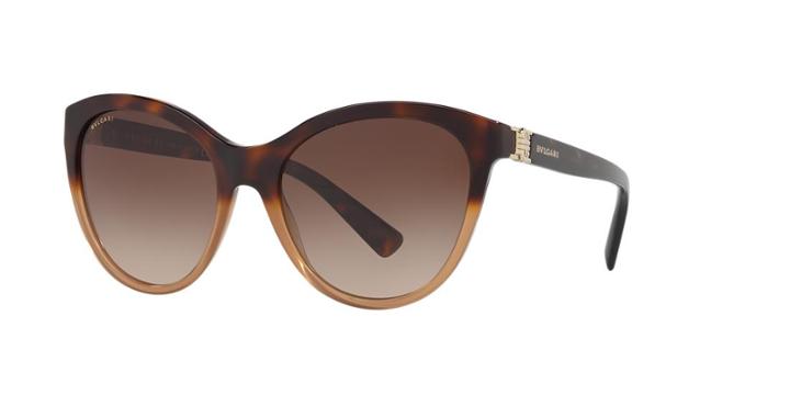 Bvlgari 55 Brown Panthos Sunglasses - Bv8197