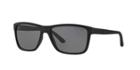 Giorgio Armani 58 Black Rectangle Sunglasses - Ar8046
