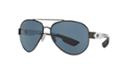 Costa Del Mar South Point Polarized Gunmetal Aviator Sunglasses