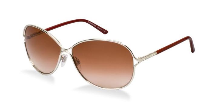 Burberry Be3066 Silver Aviator Sunglasses