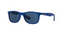 Ray-ban Jr. Blue Rectangle Sunglasses - Rj9062s