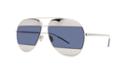 Dior Split1 59 Gunmetal Aviator Sunglasses