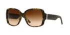 Burberry Be4105ma Green Square Sunglasses