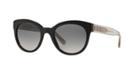 Burberry Black Round Sunglasses - Be4210