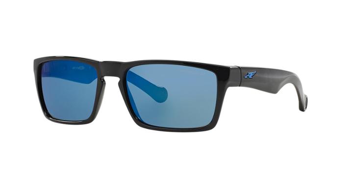 Arnette 59 Specialist Black Wrap Sunglasses - An4204