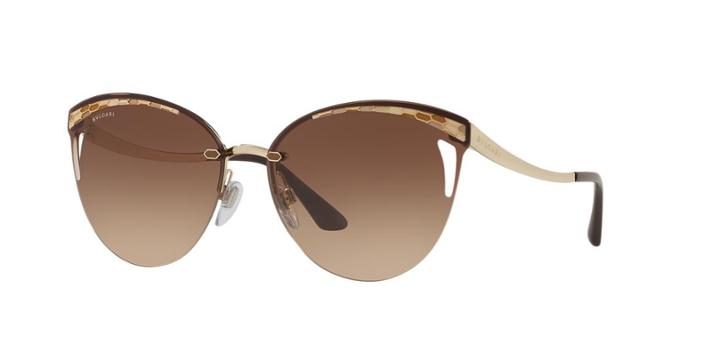Bvlgari 63 Gold Panthos Sunglasses - Bv6110