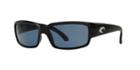 Costa Del Mar Caballito Polarized Black Rectangle Sunglasses