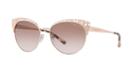 Michael Kors 56 Evy Pink Square Sunglasses - Mk1023