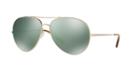 Oliver Peoples Ov1201s 63 Sayer Gold Aviator Sunglasses