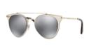 Valentino Va2019 53 Gold Aviator Sunglasses