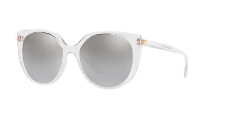 Dolce &amp; Gabbana 54 Clear Butterfly Sunglasses - Dg6119