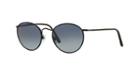 Giorgio Armani Black Matte Round Sunglasses - Ar6016j