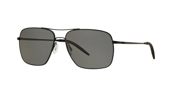 Oliver Peoples Ov1150s 58 Black Matte Rectangle Sunglasses