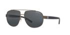 Armani Exchange Gunmetal Aviator Sunglasses - Ax2019s