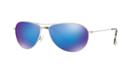 Maui Jim 772 Sea House 60 Silver Aviator Sunglasses