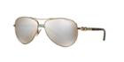 Tiffany & Co. Gold Aviator Sunglasses - Tf3049b