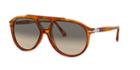 Persol 59 Brown Pilot Sunglasses - Po3217s