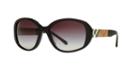Burberry Be4159f 57 Black Oval Sunglasses