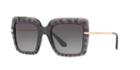 Dolce &amp; Gabbana 51 Grey Square Sunglasses - Dg6111
